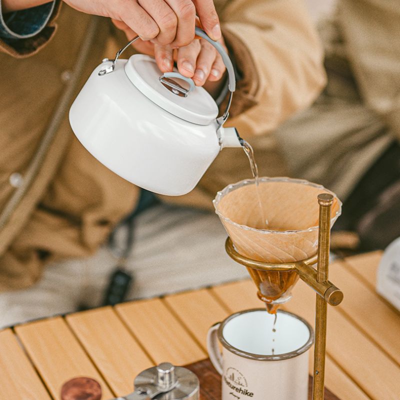 Naturehike hliníková konvice s keramickou vrstvou 0,8l - 148g